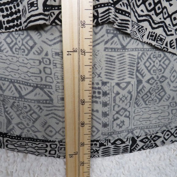 Kenny‎ Flowers* Women's Short Sleeve Button Down One Chest Pocket Blouse~3XL - Picture 7 of 8